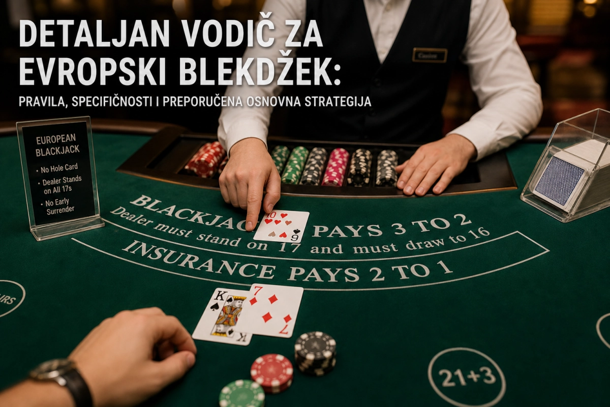 Detaljan vodič za evropski blekdžek: pravila, specifičnosti i preporučena osnovna strategija