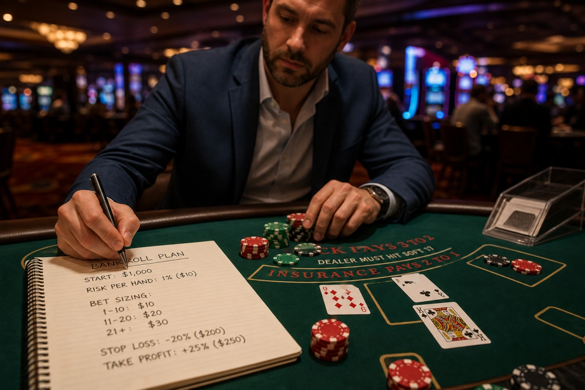 Praktičan vodič o upravljanju budžetom (bankroll) u kazino blekdžeku: metode određivanja veličine opklada i konkretni primeri